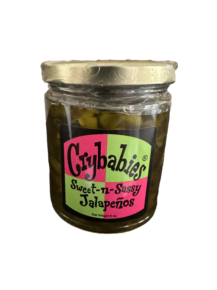 Crybabies - Sweet & Sassy Pickled Jalapenos