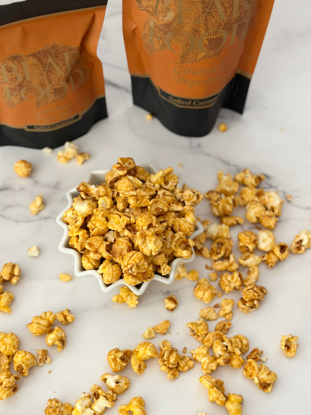 Salted Caramel Popcorn by Bear Food