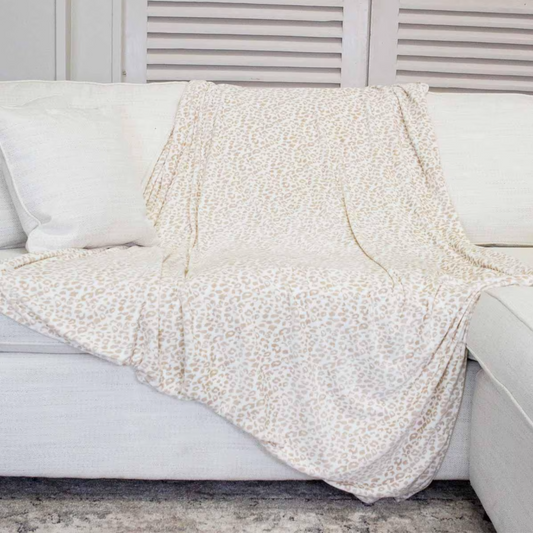 Luxe Leopard Throw and Robe