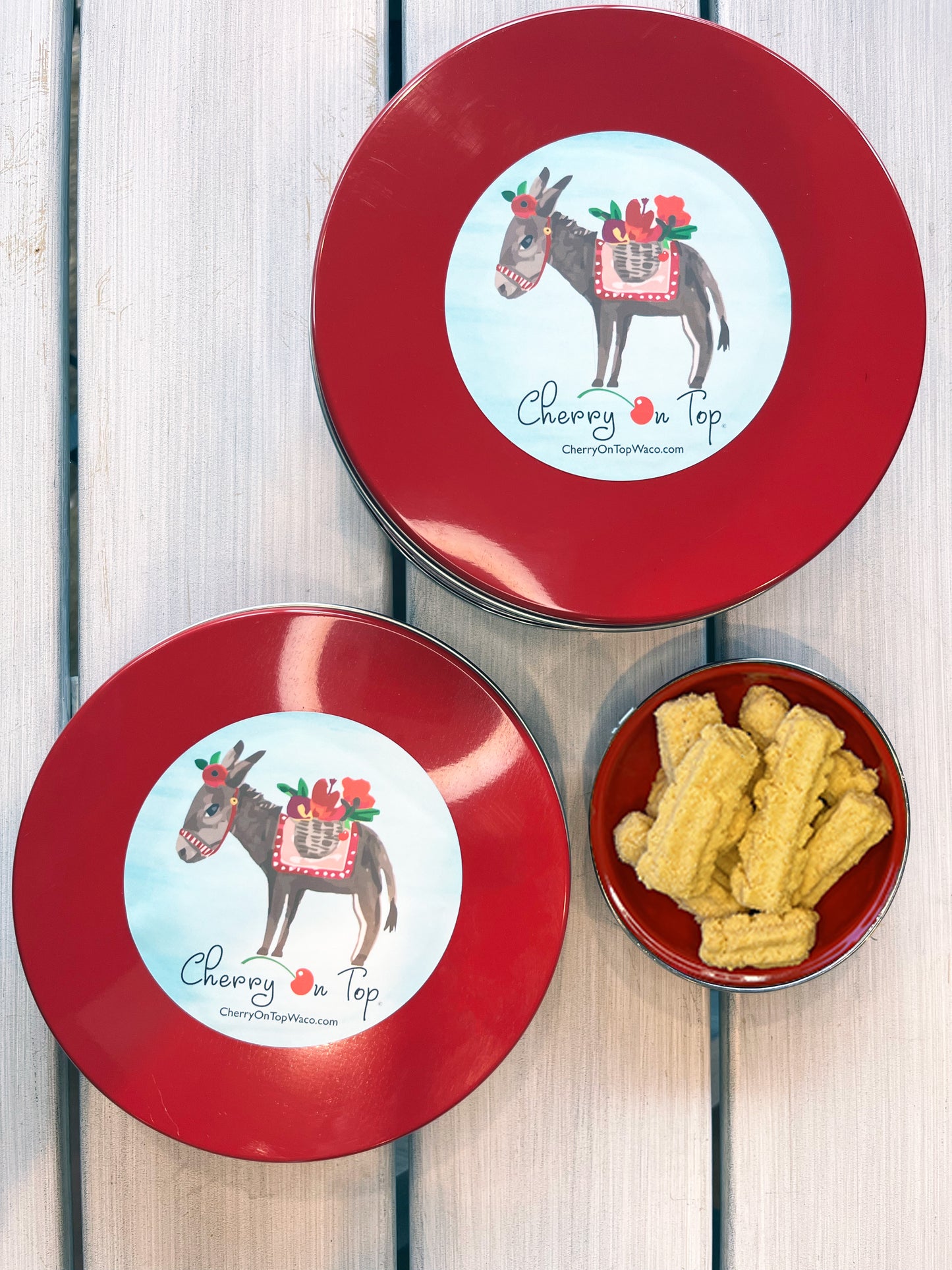 Southern Cheese Straws and Peppermint Shortbread Straws