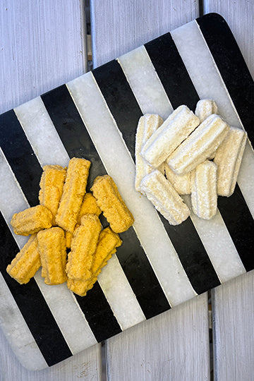 Southern Cheese Straws and Peppermint Shortbread Straws