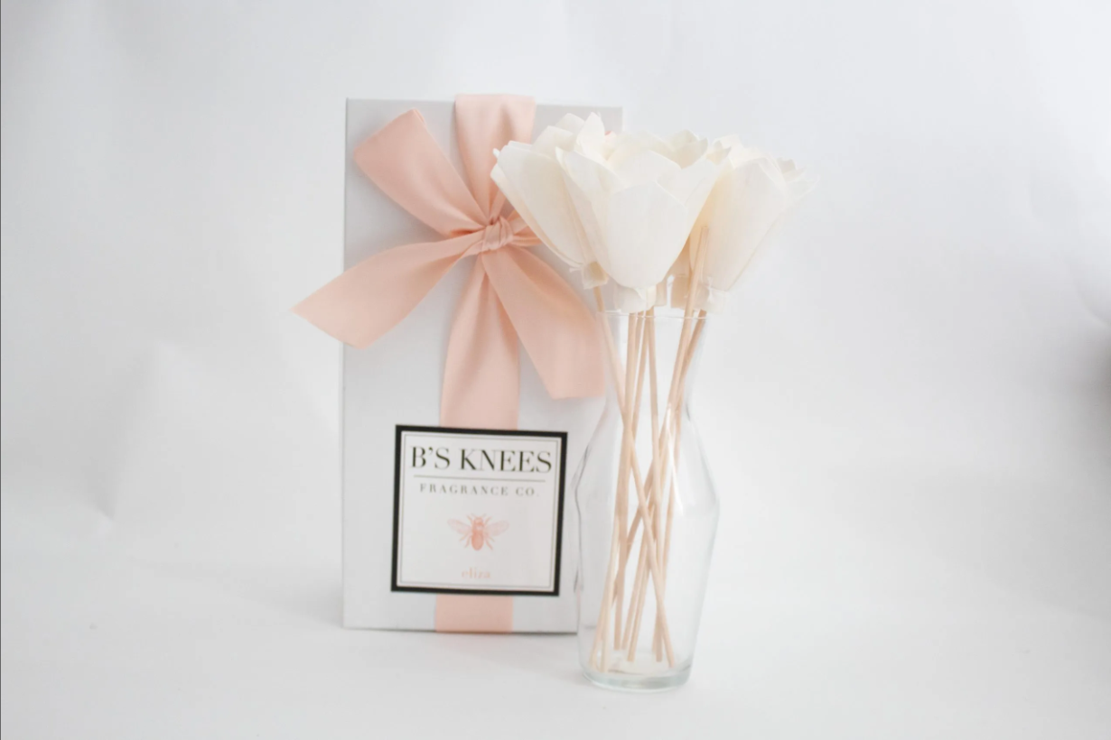 B's Knees Classic Natural Reed Diffuser Gift Set