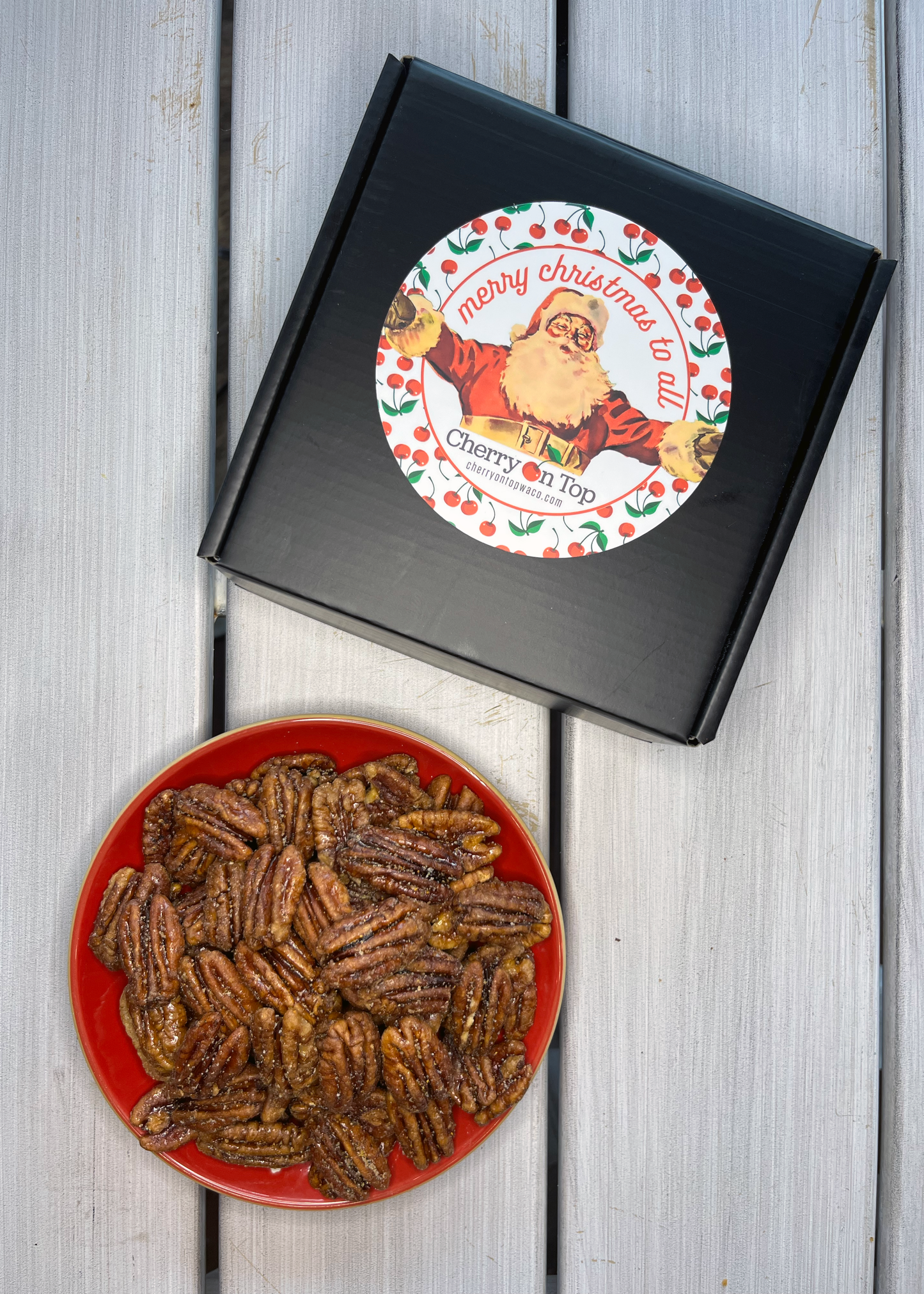 Slightly Spicy Glazed Southern Pecans