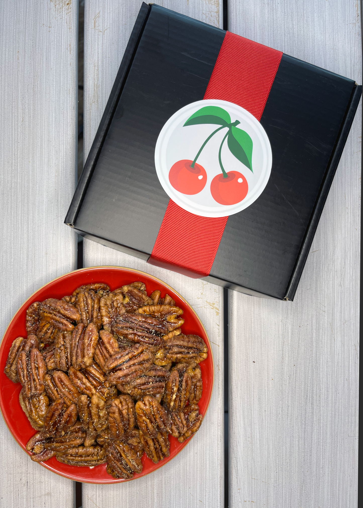 Slightly Spicy Glazed Southern Pecans