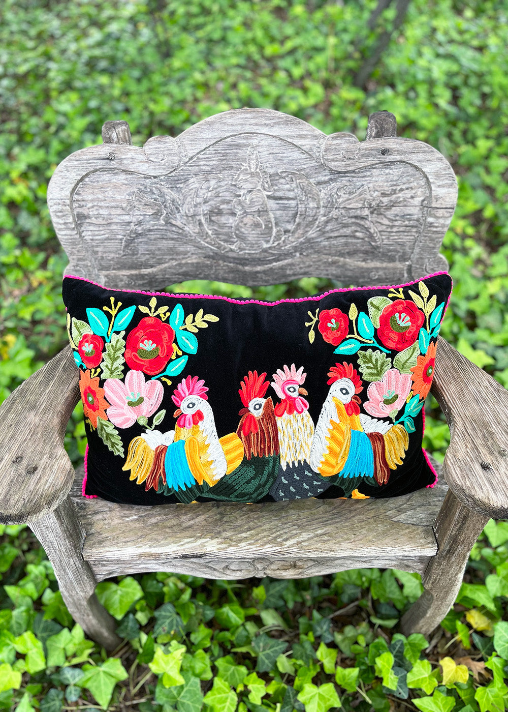 Adorable Embroidered Pillow Collection