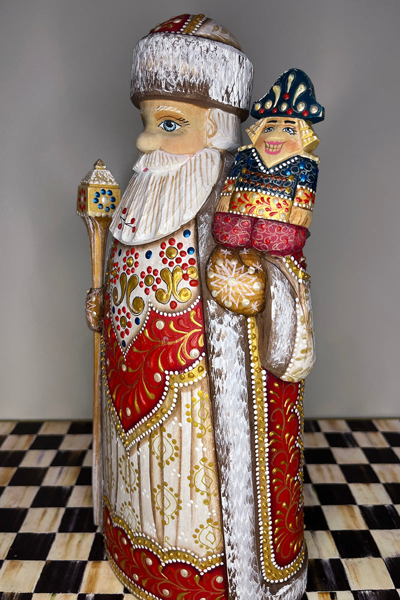 Handcrafted Old World Santas