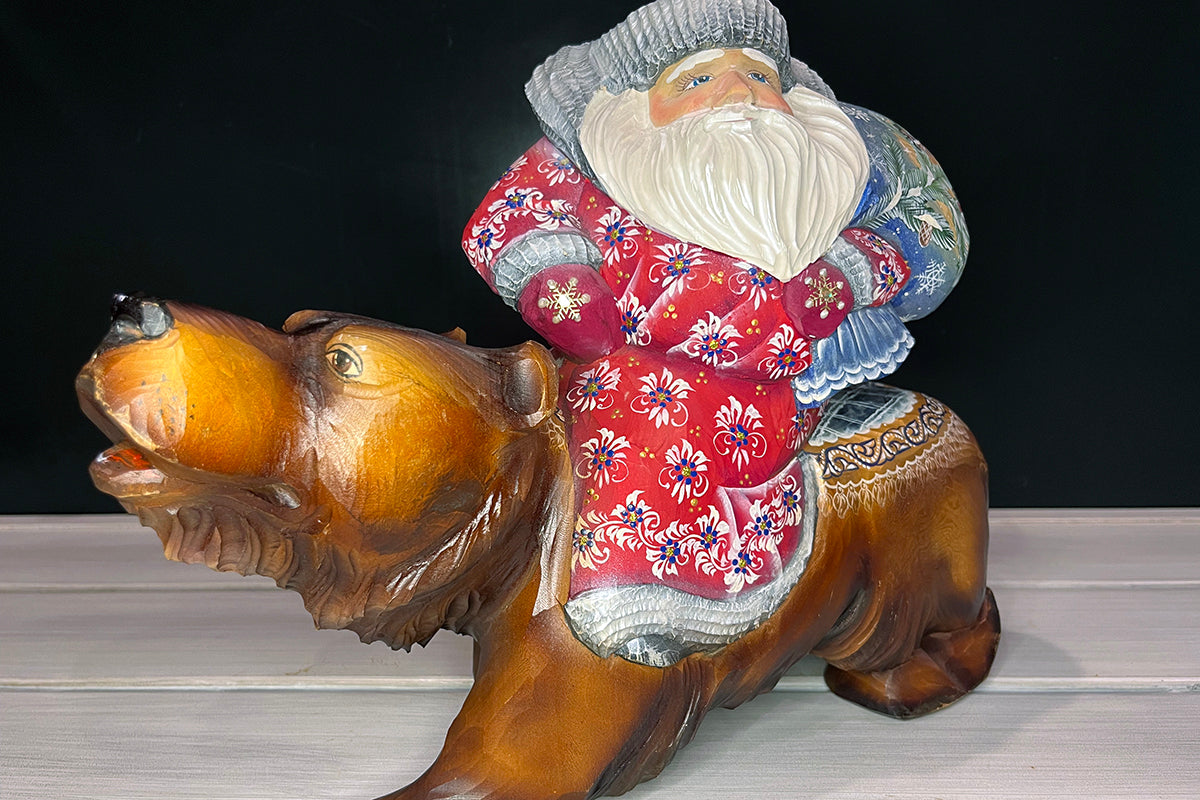Handcrafted Old World Santas