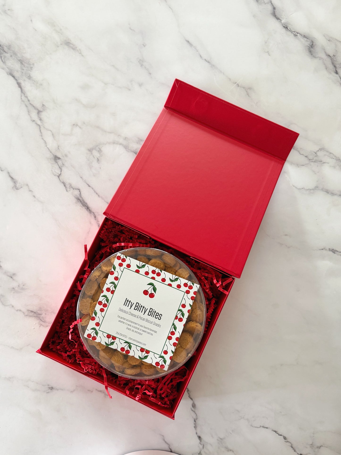 Itty Bitty Bites - Cheese & Pecan Biscuit Snacks