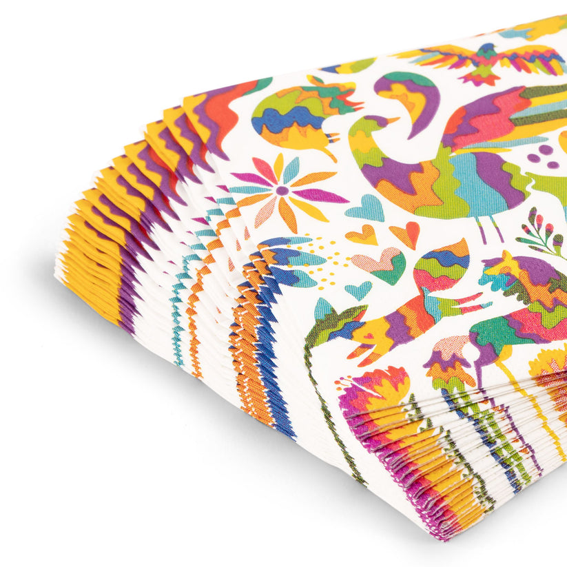 Adorable Paper Party Good Sets - Premium Heavyweight Disposable Party Plates & Napkins
