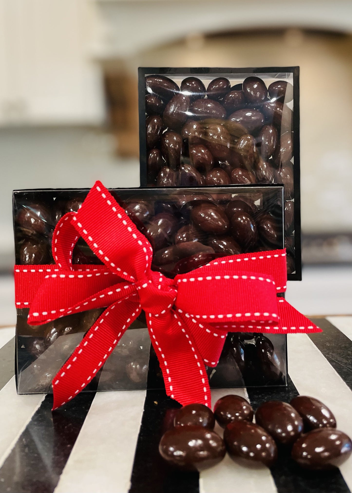 Dark Chocolate-Covered Almonds