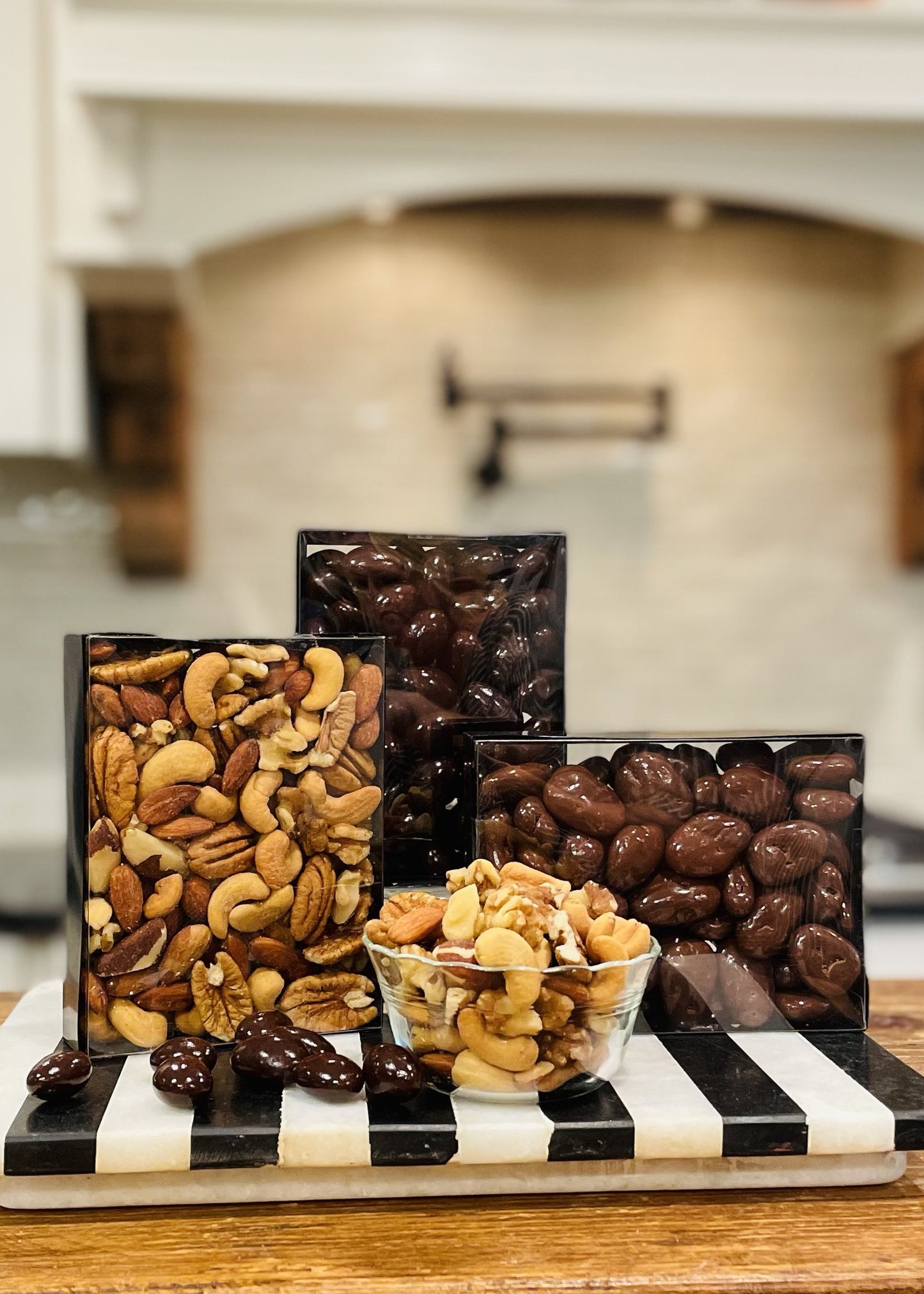 Dark Chocolate-Covered Almonds