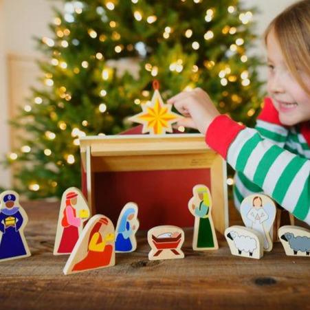 The Christmas Star From Afar Nativity Set