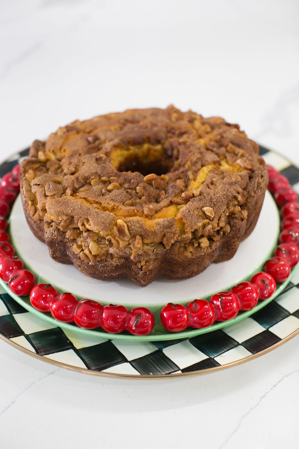 Cinnamon Walnut Coffee Cake