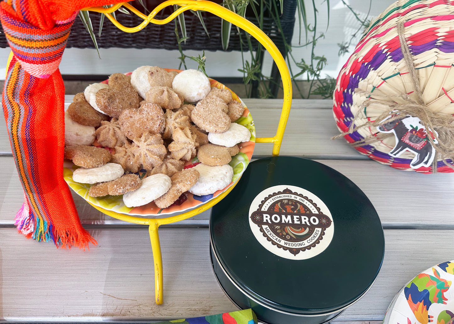 Traditional Mexican Wedding Cookies - Tasting Tin Trio