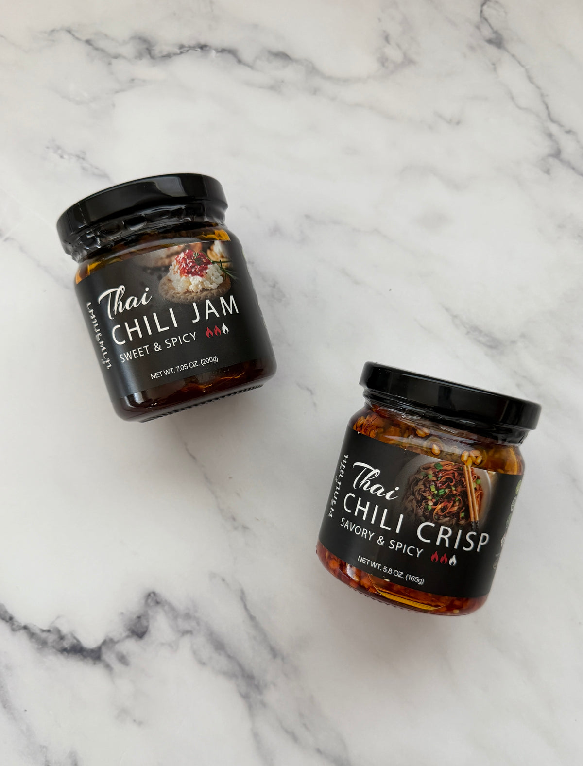 Thai Chili Jam & Chili Crisp