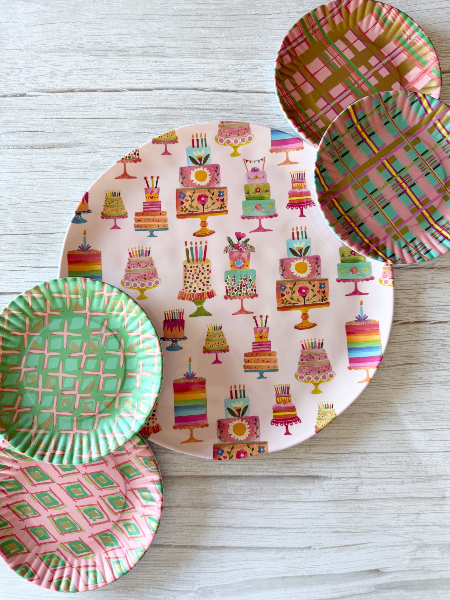 Celebrate Melamine Plates & Platters