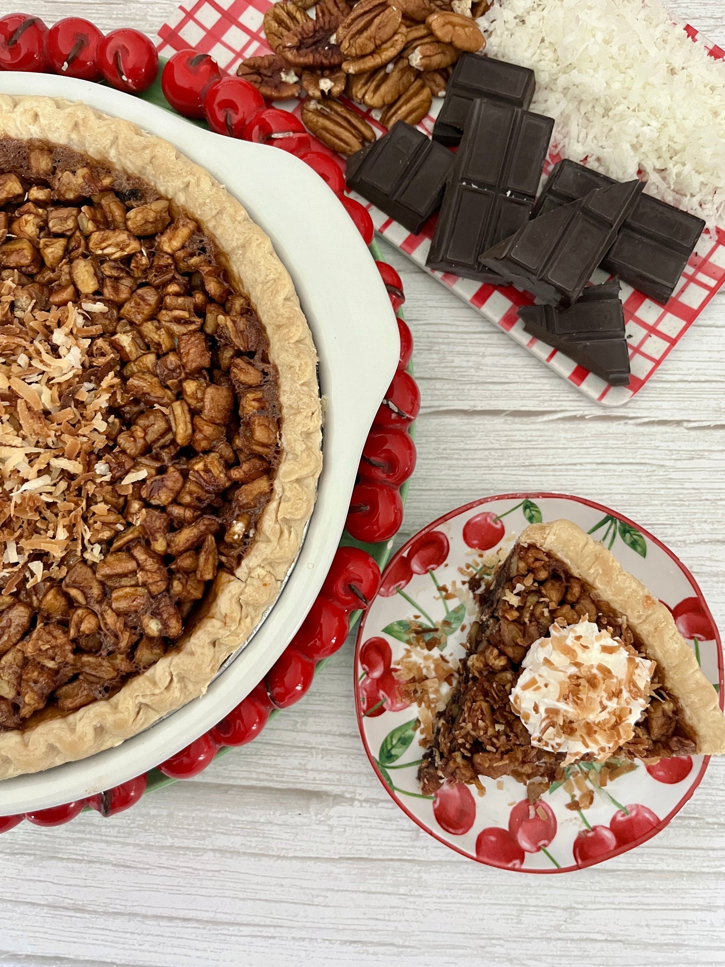 German Chocolate Pecan Pie