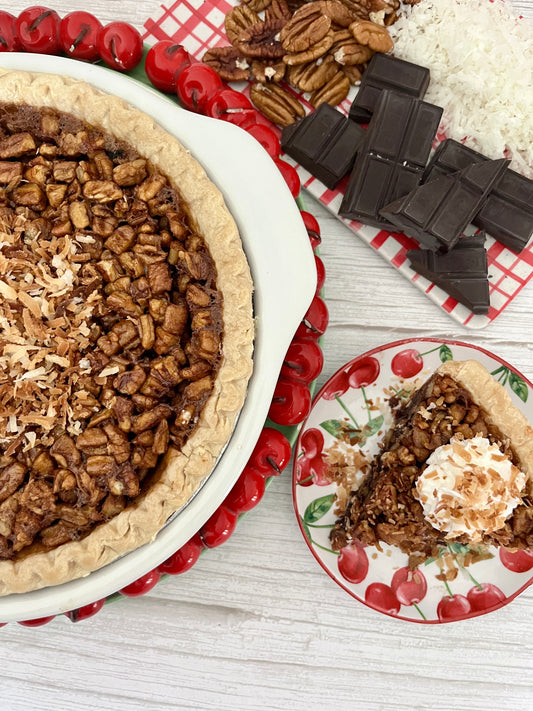 German Chocolate Pecan Pie