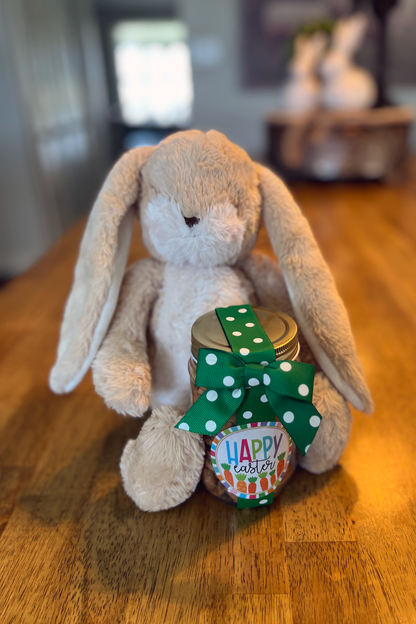 Sweet Stuffed Bunny Gift Set