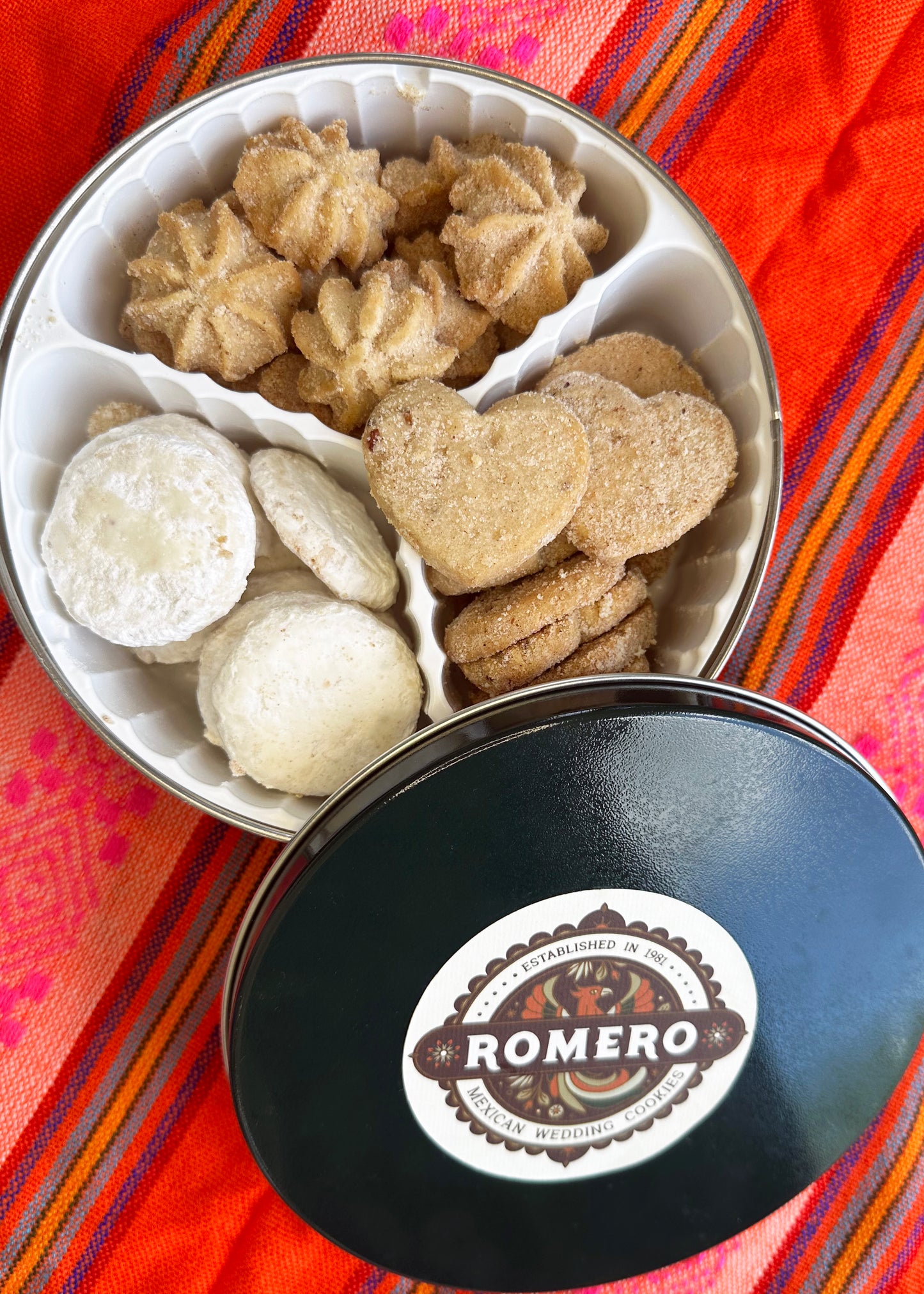 Traditional Mexican Wedding Cookies - Tasting Tin Trio
