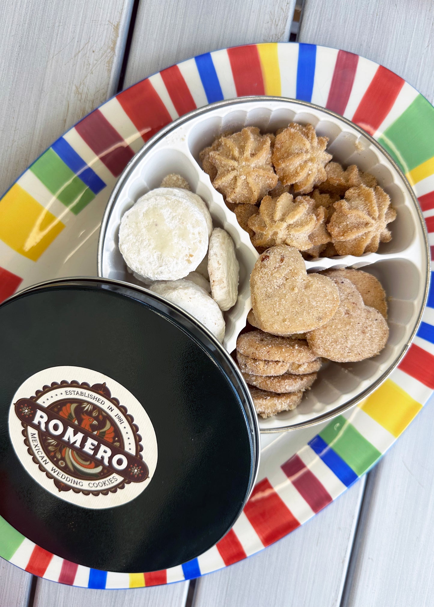 Traditional Mexican Wedding Cookies - Tasting Tin Trio
