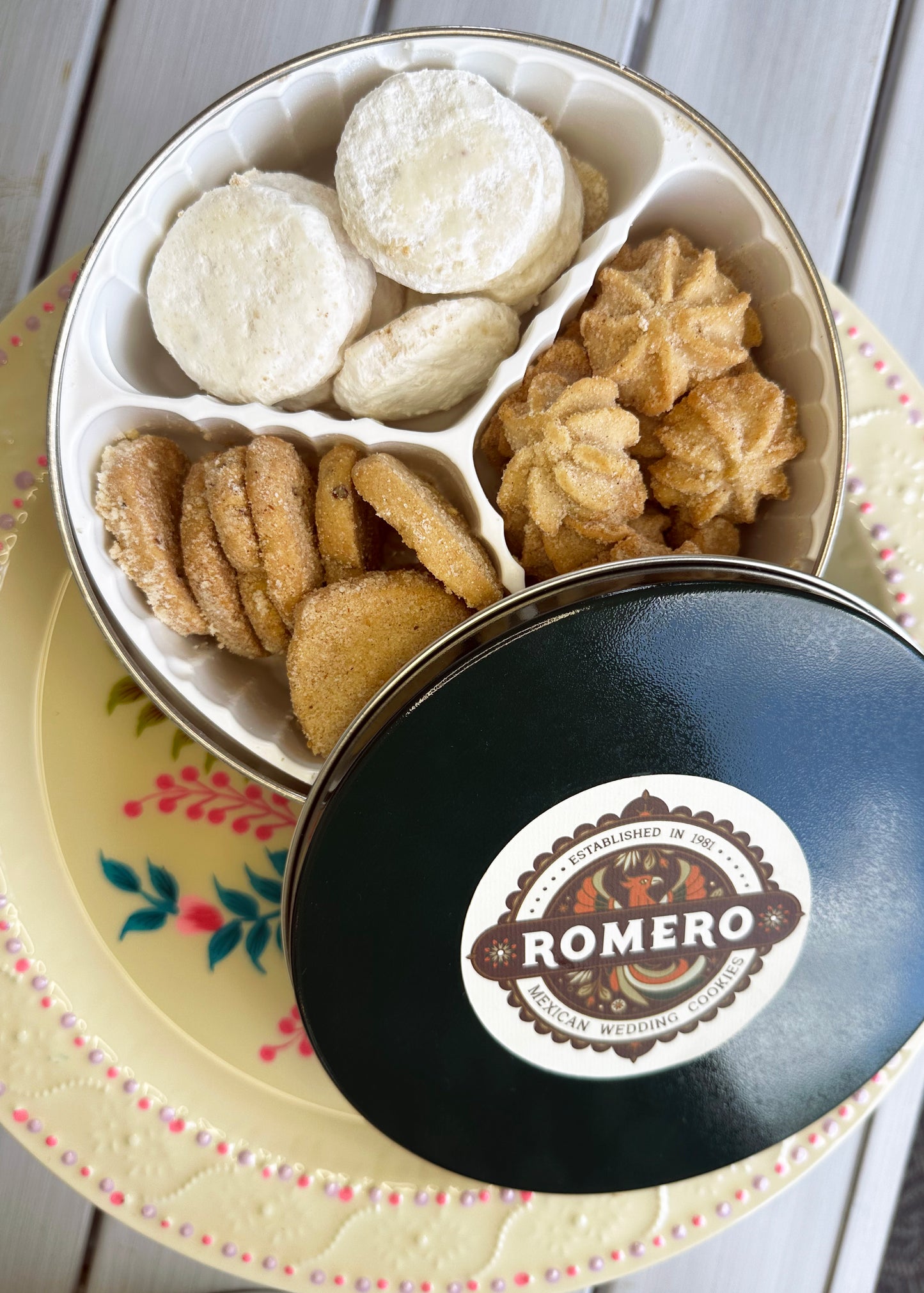 Traditional Mexican Wedding Cookies - Tasting Tin Trio