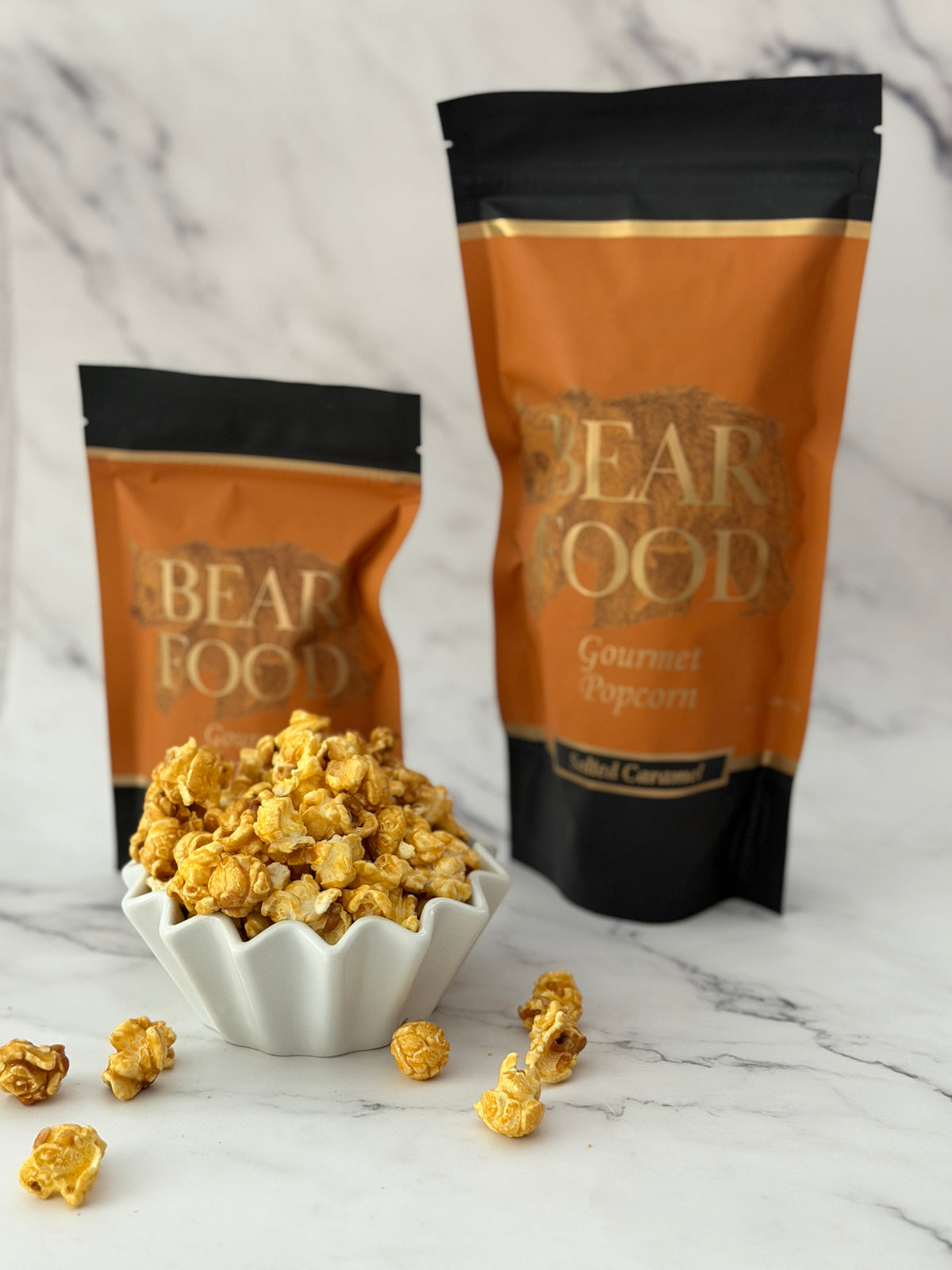 Salted Caramel Popcorn by Bear Food