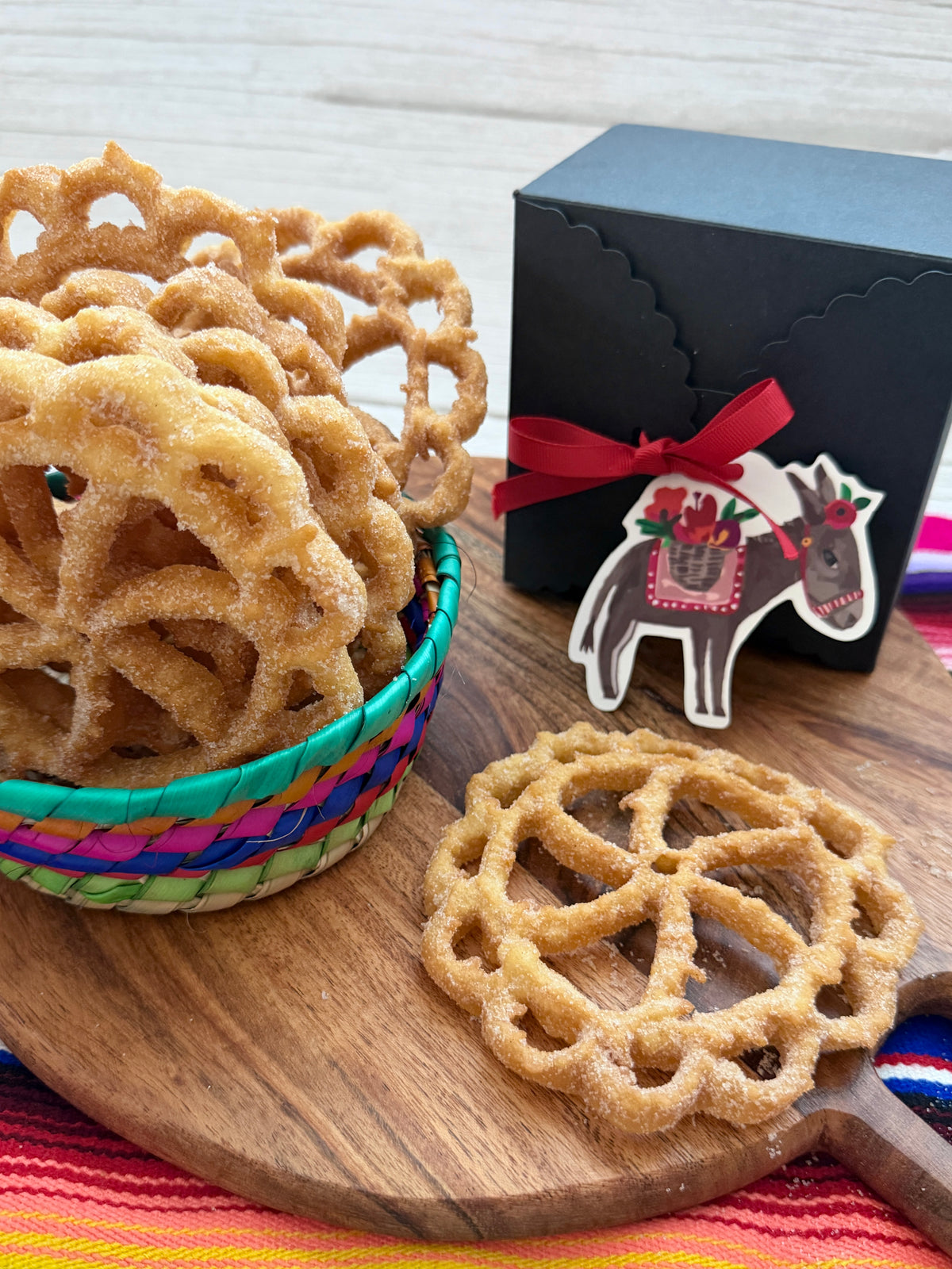 Cinnamon Sugar Churro Cookies (Buñuelos de Viento)