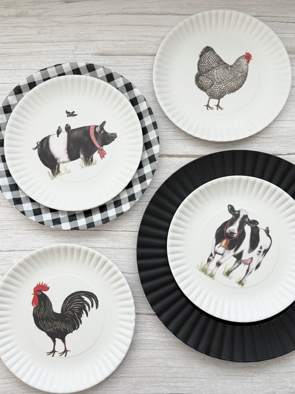 Mix & Match Melamine Plates & Platters