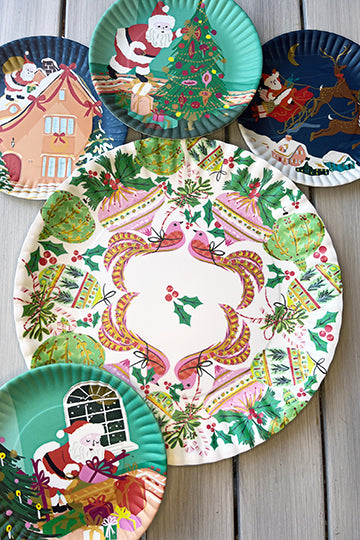 Melamine Dinnerware Personalised Christmas Dinner Plates Melamine