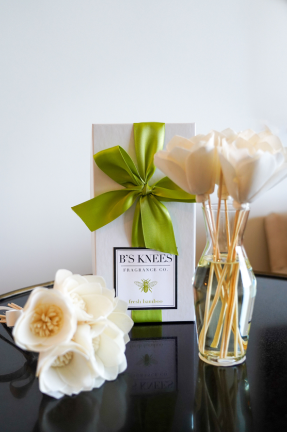 Fresh Bamboo Classic Natural Reed Diffuser Gift Set