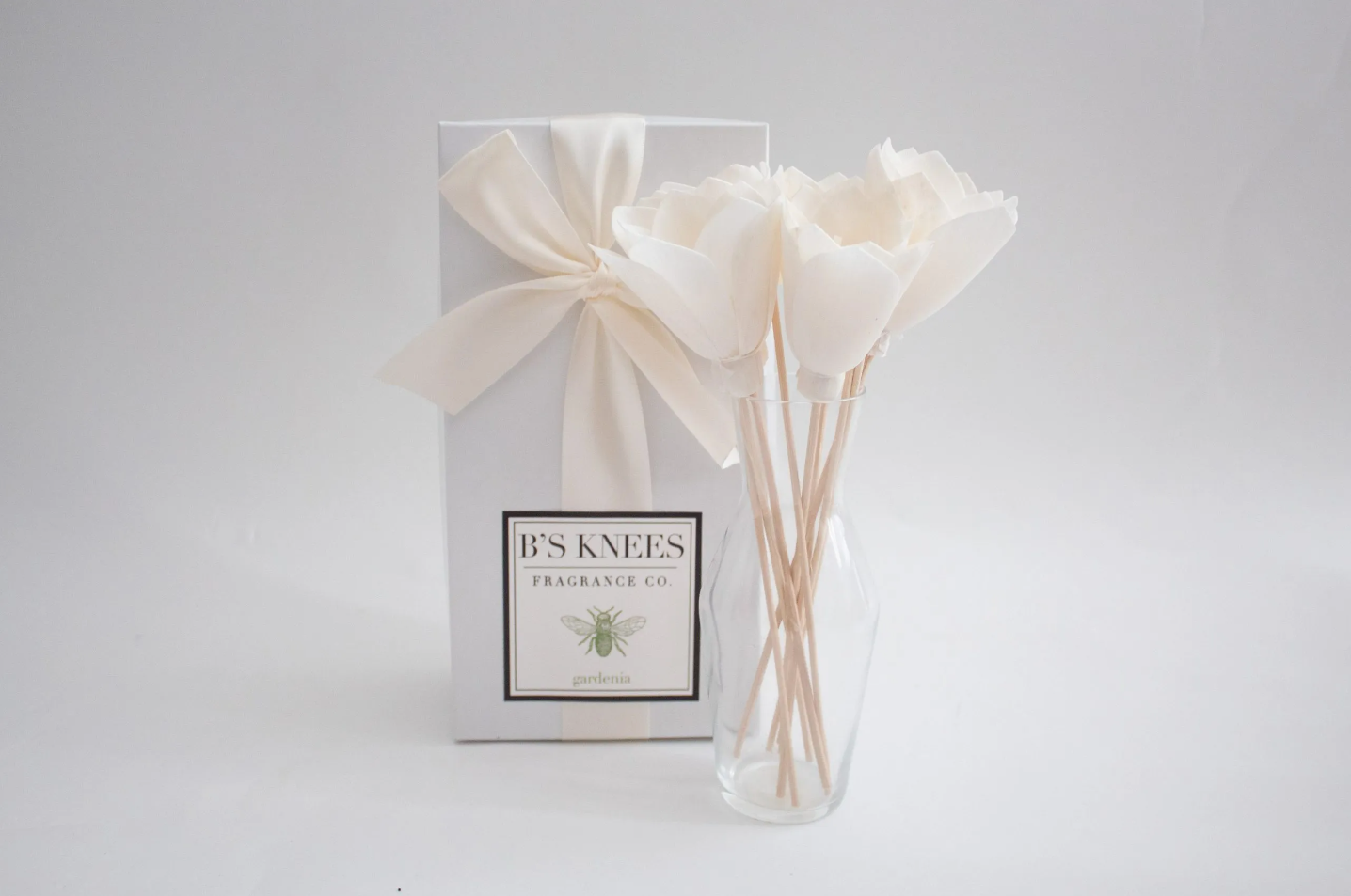 B's Knees Classic Natural Reed Diffuser Gift Set