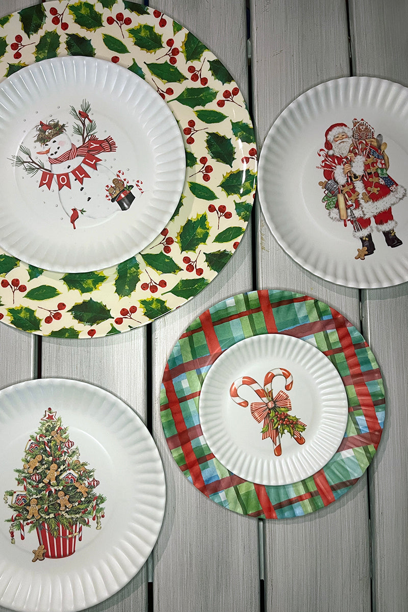 Festive Melamine Plate & Platter Collection