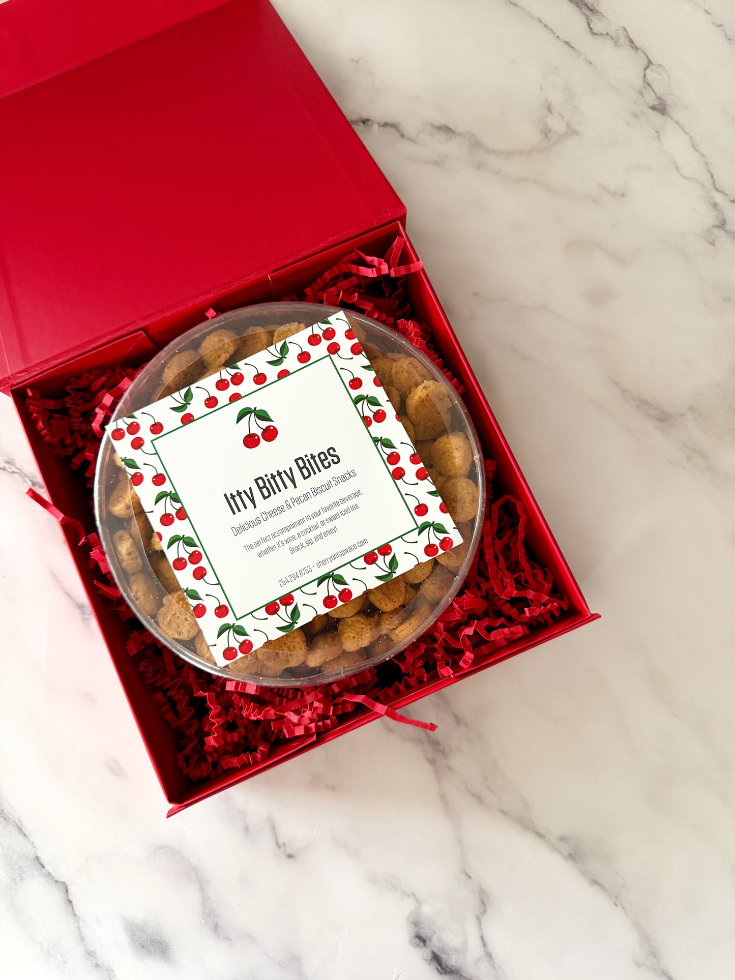 Itty Bitty Bites - Cheese & Pecan Biscuit Snacks