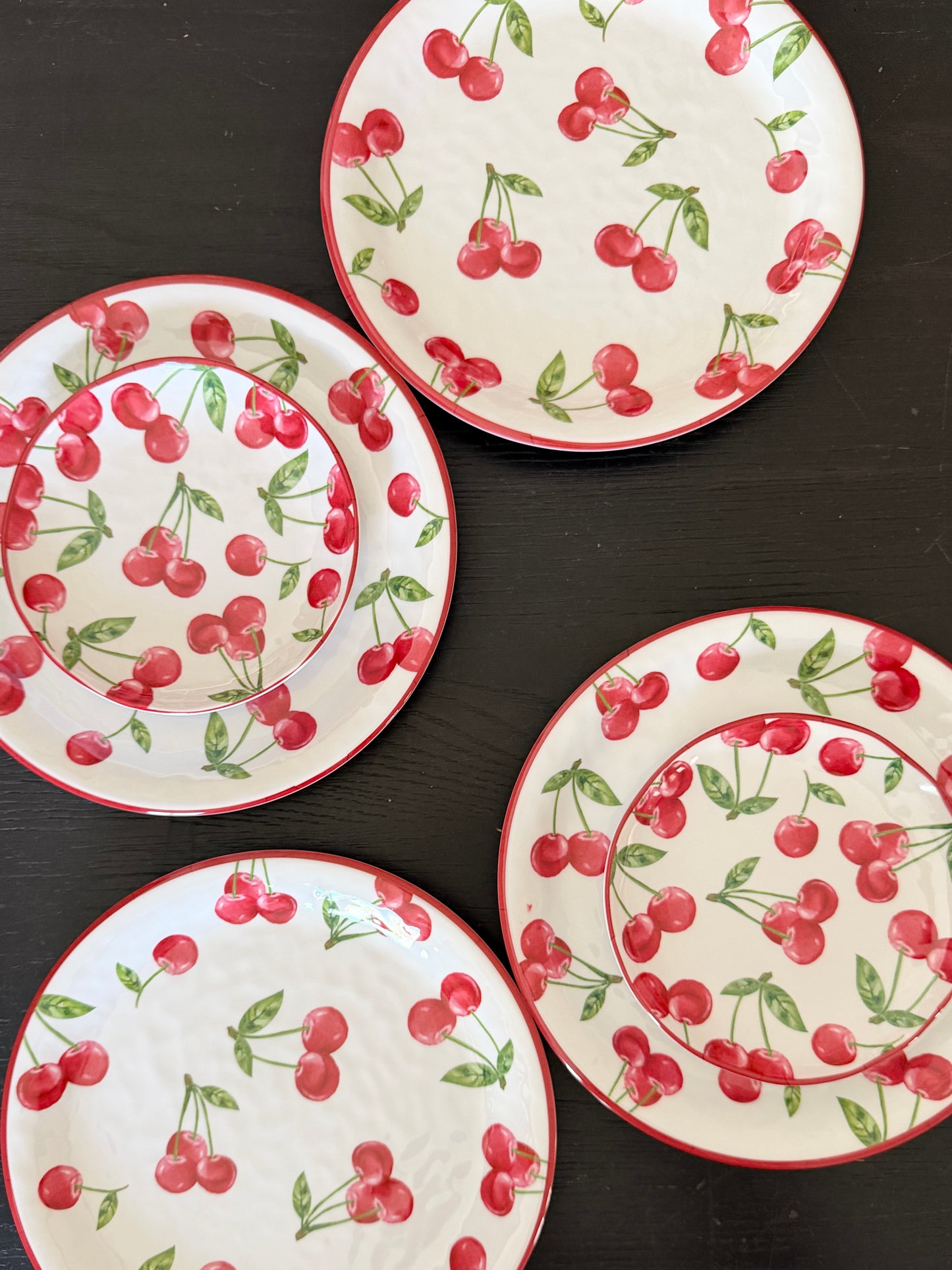 Cherry on Top Melamine Plates & Platters