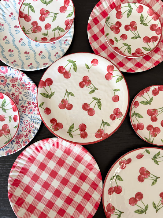 Cherry on Top Melamine Plates & Platters