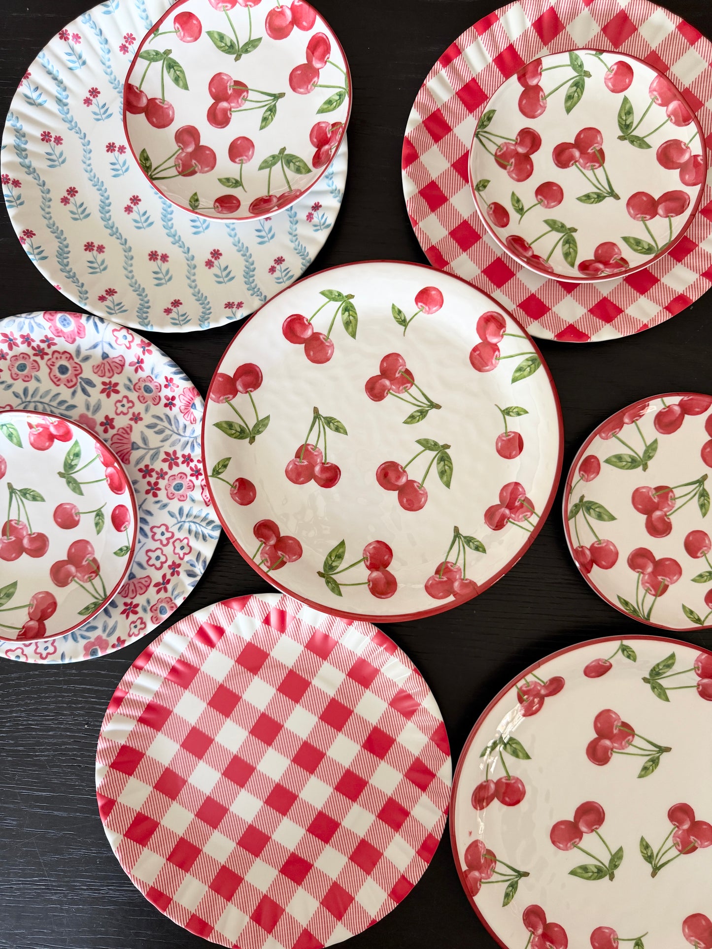 Cherry on Top Melamine Plates & Platters