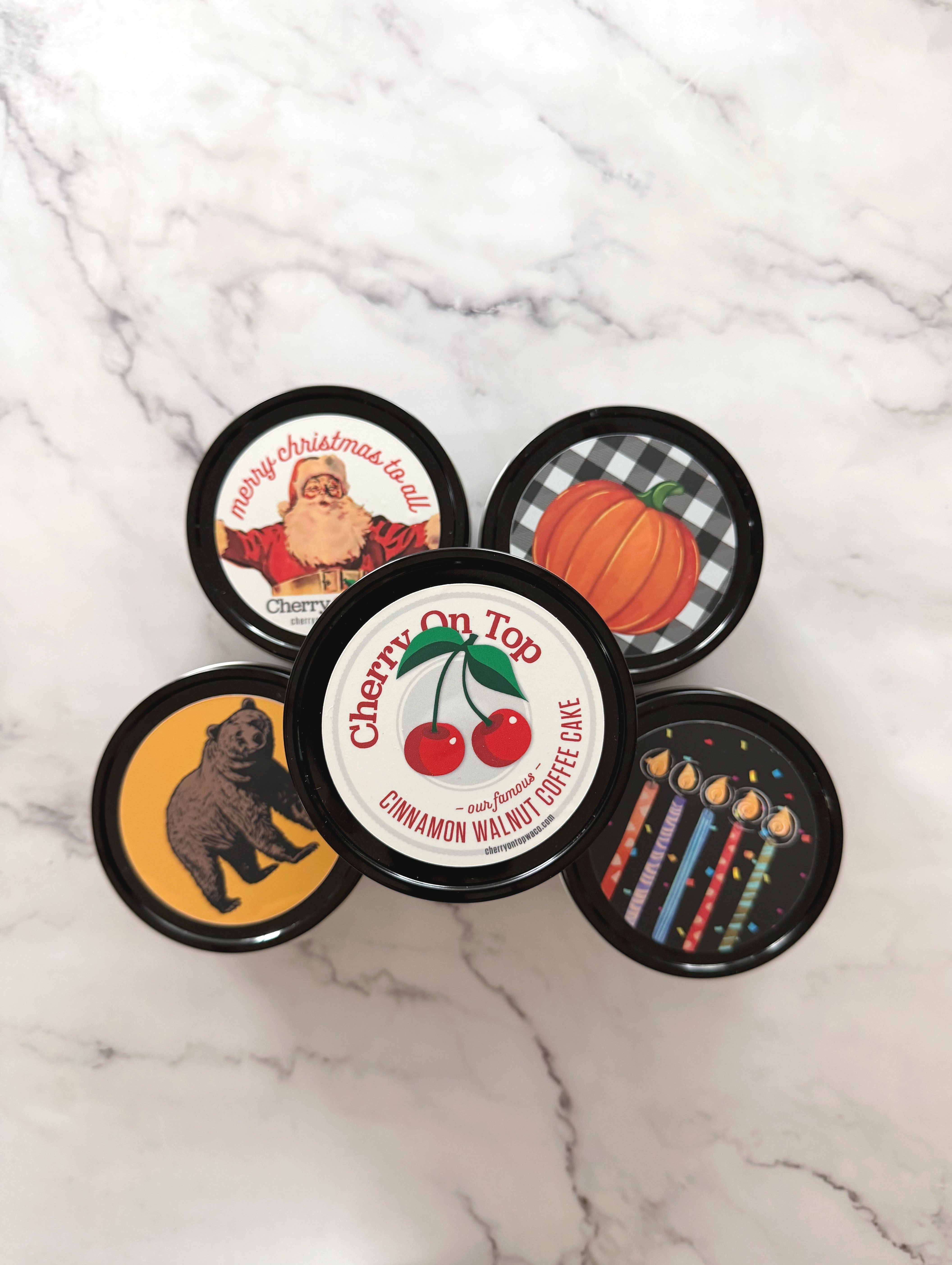 Baby Cinnamon Walnut Coffee Cakes – Cherry On Top