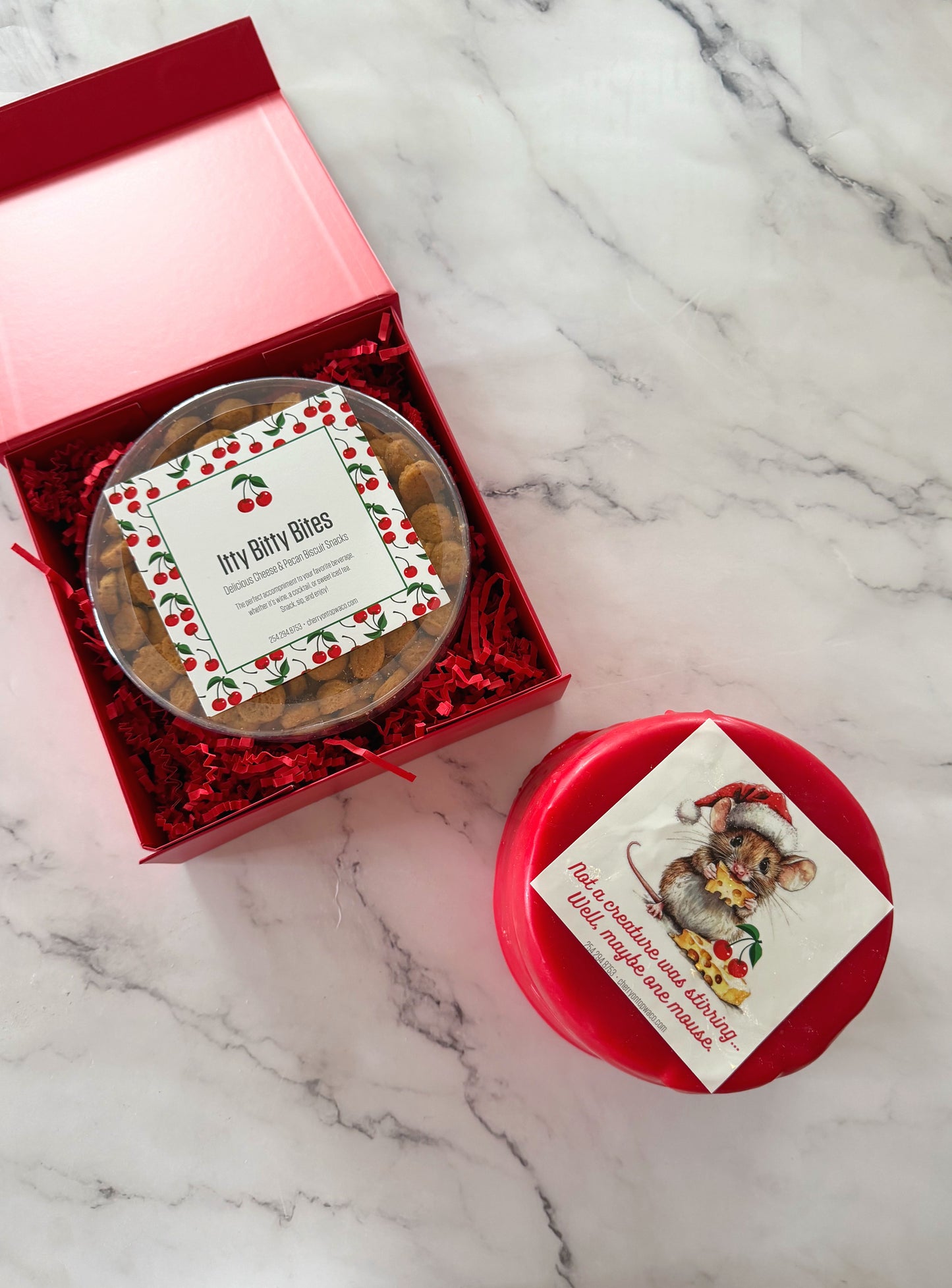 Itty Bitty Bites - Cheese & Pecan Biscuit Snacks