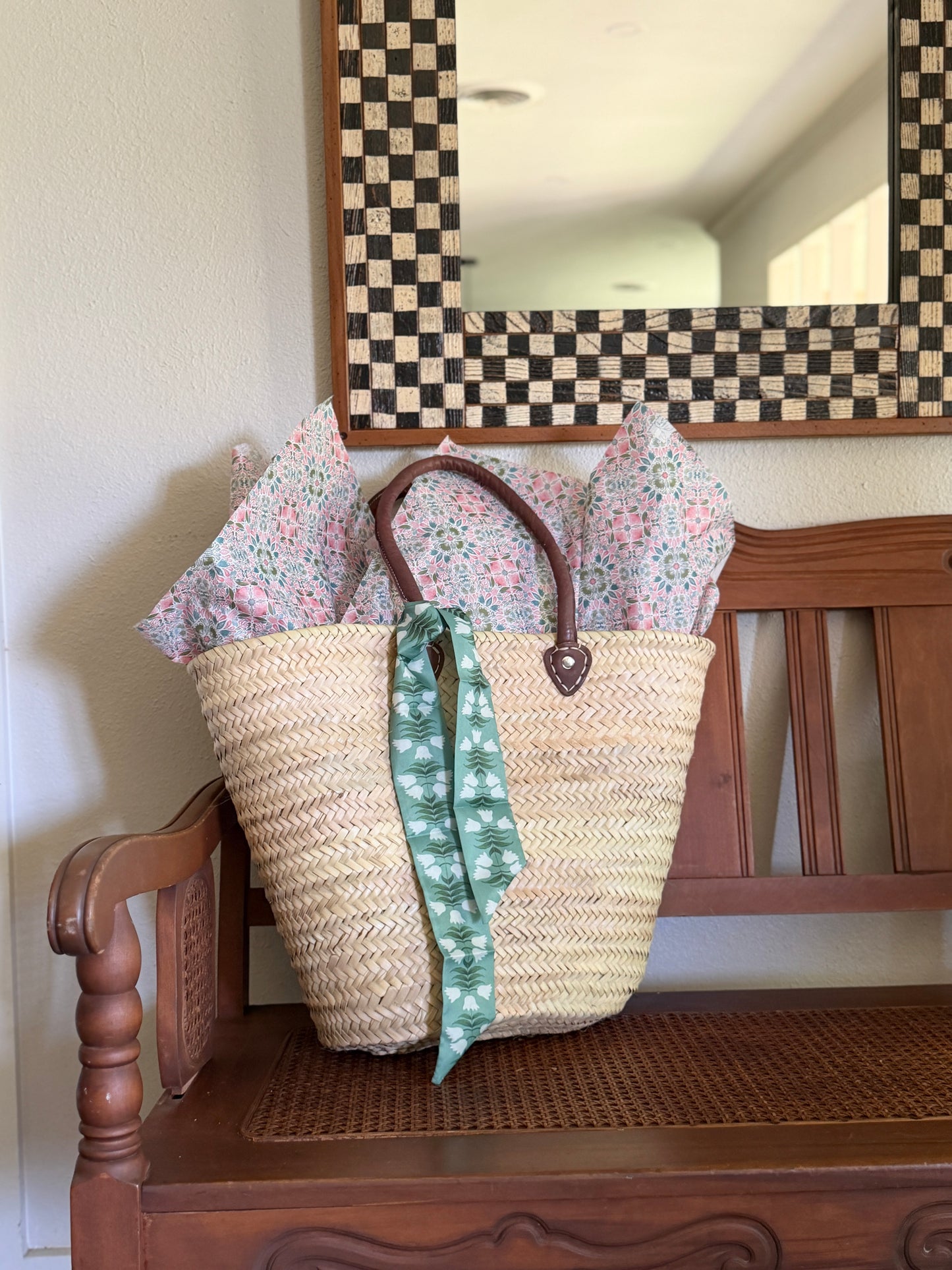 Straw Market Tote