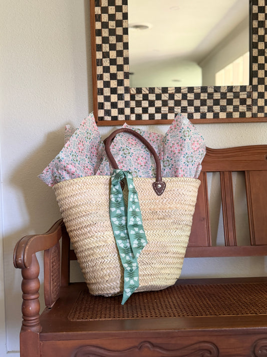 Straw Market Tote