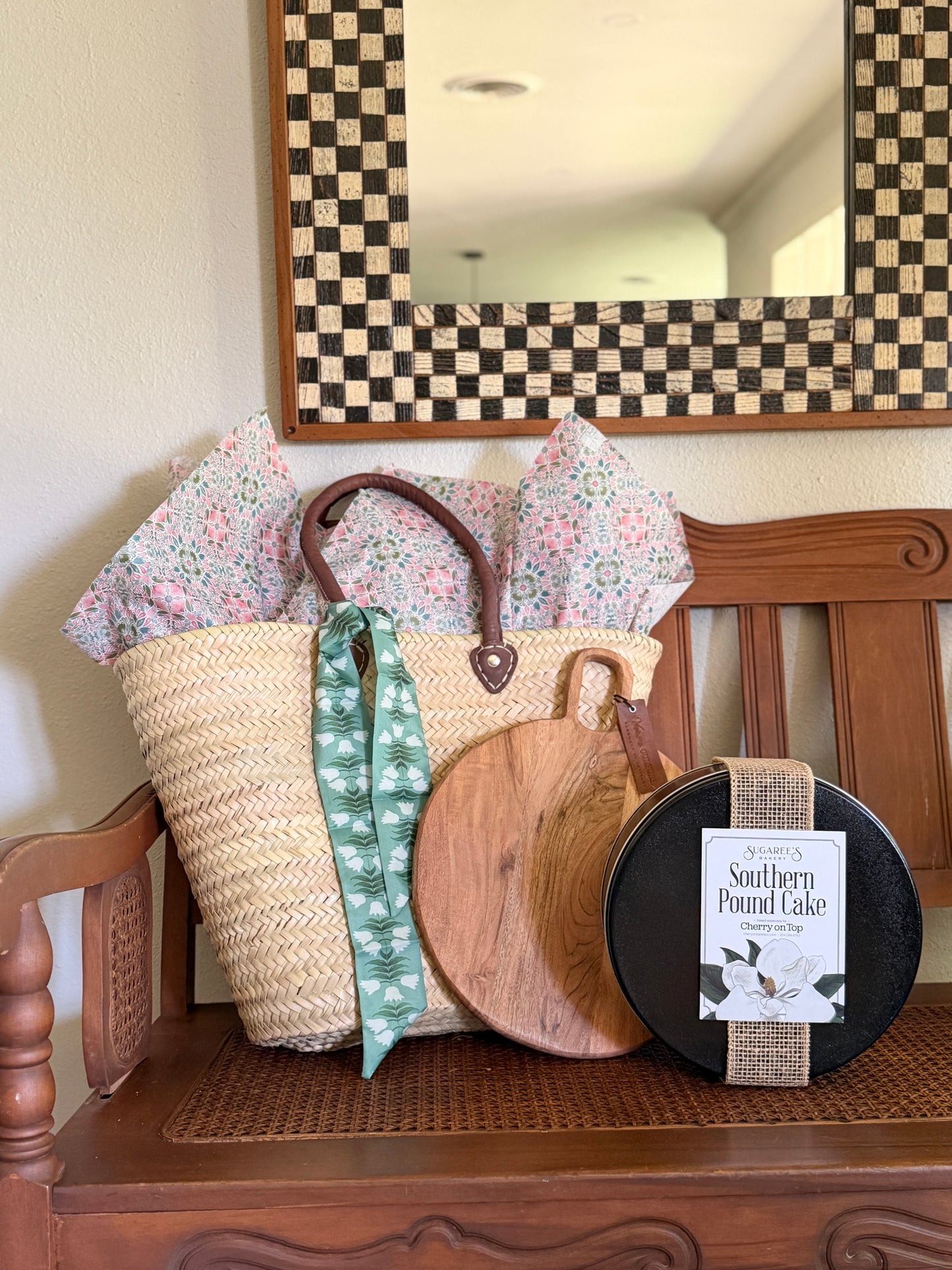 Straw Market Tote